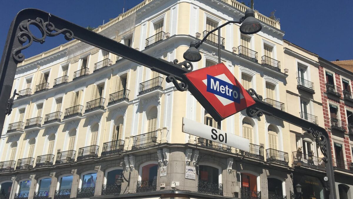 cierres estación Sol
