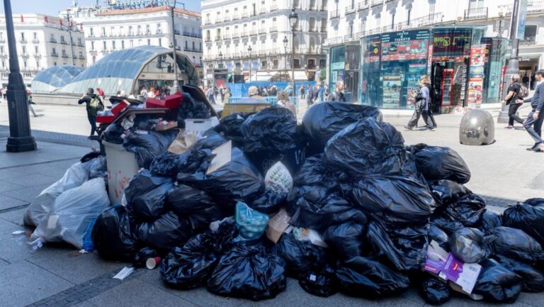 huelga basuras Madrid