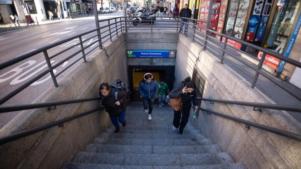 Metro de Madrid apagón