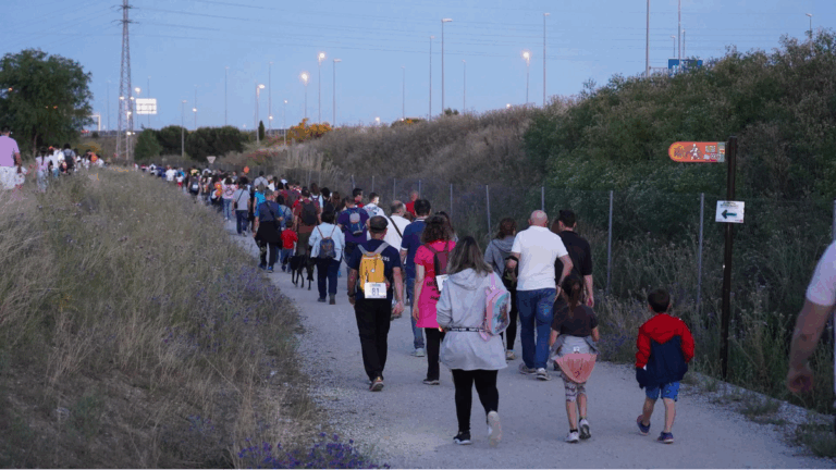 alcorcon marcha nocturna familiar
