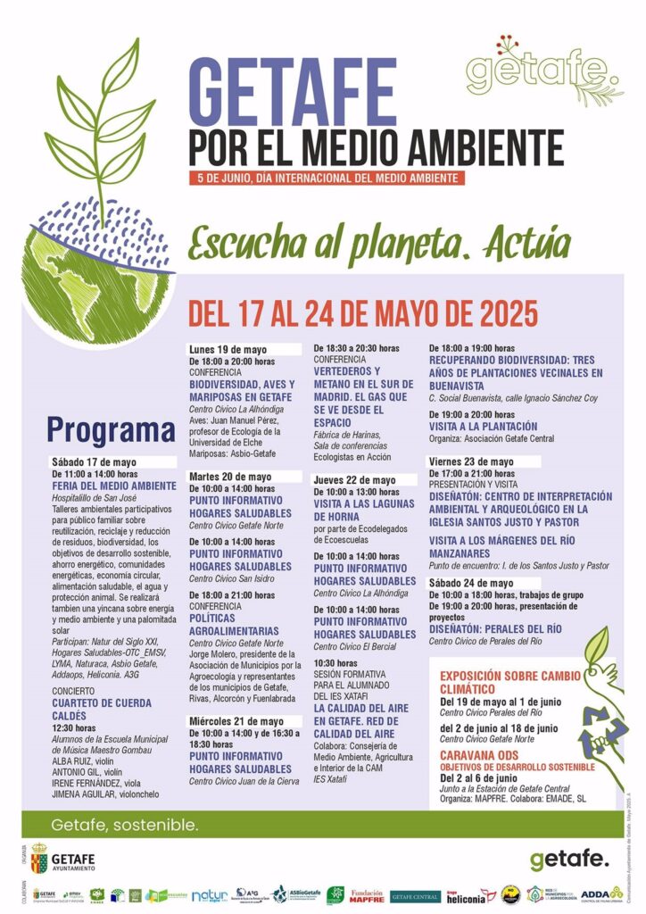 programacion semana medio ambiente getafe