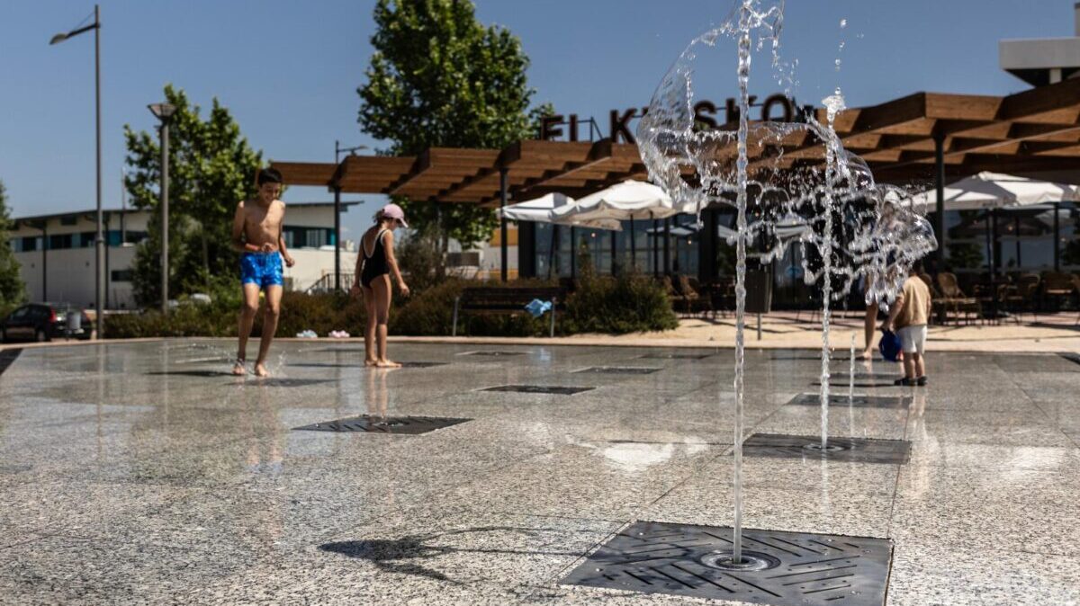 Boadilla abre la fuente de chorros del parque Miguel Ángel Blanco