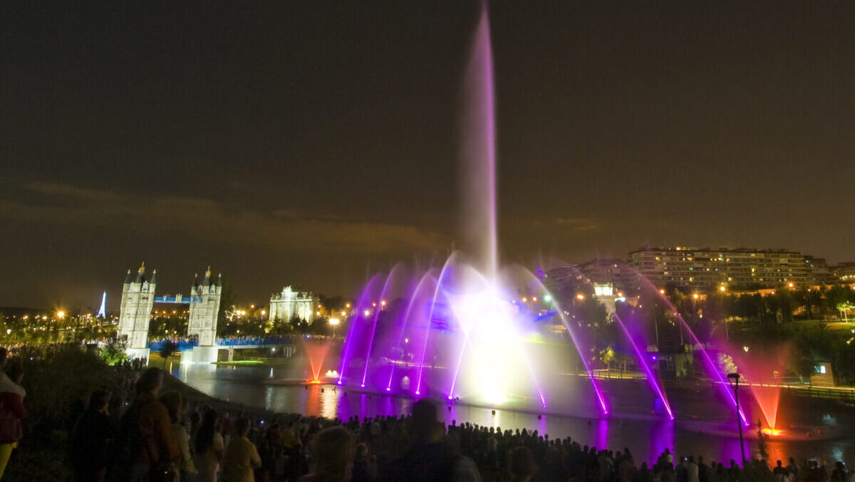 Espectáculo Fuente del Parque Europa