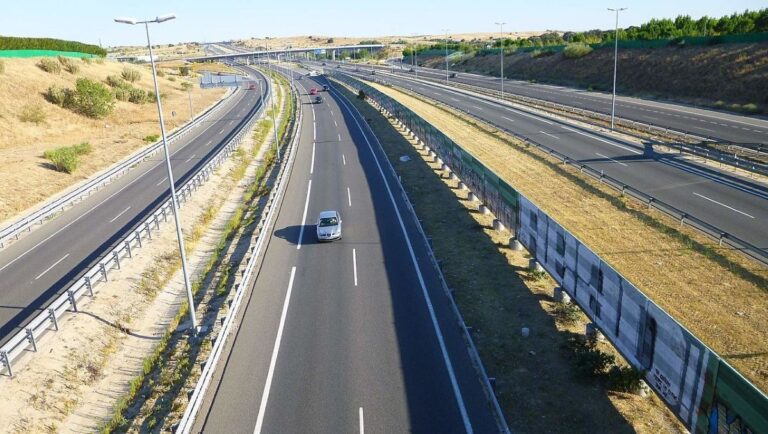 transporte público en la A-6