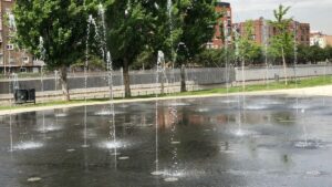 chorros Madrid Río