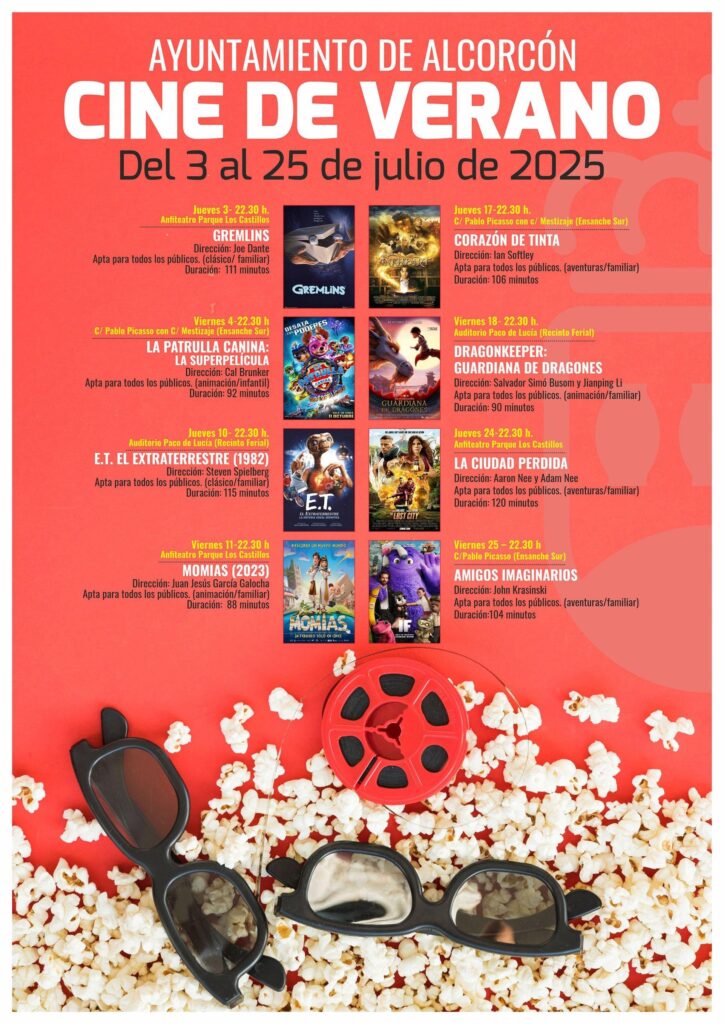 cine verano alcorcon