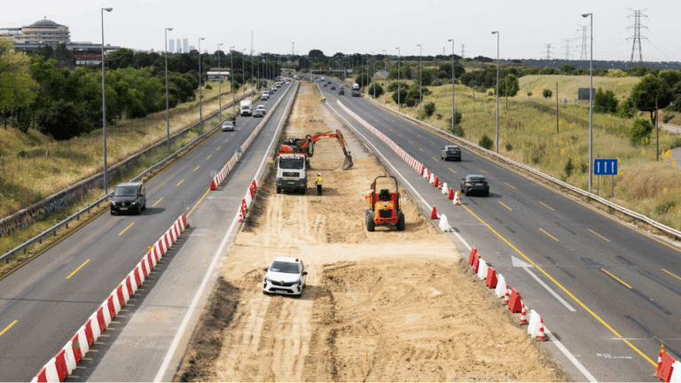m-607 avances tres cantos colmenar