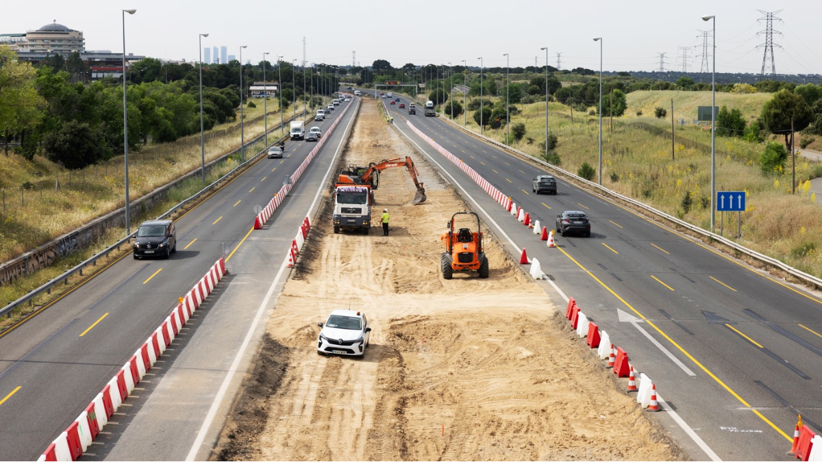 m-607 avances tres cantos colmenar