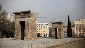 madrid templo debod rehabilitacion estanque