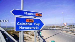 obras m-607 cambios tráfico cortes colmenar viejo