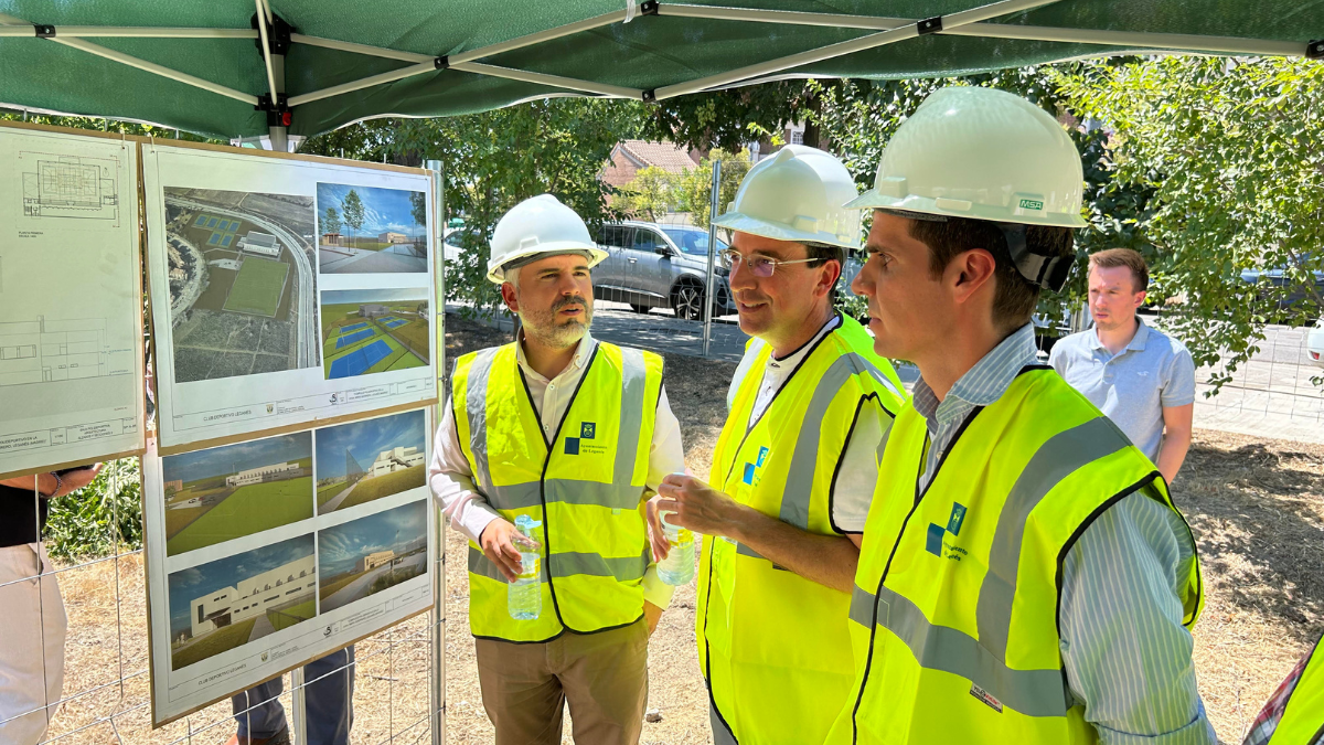 Arranca la construcción del nuevo complejo deportivo de Leganés