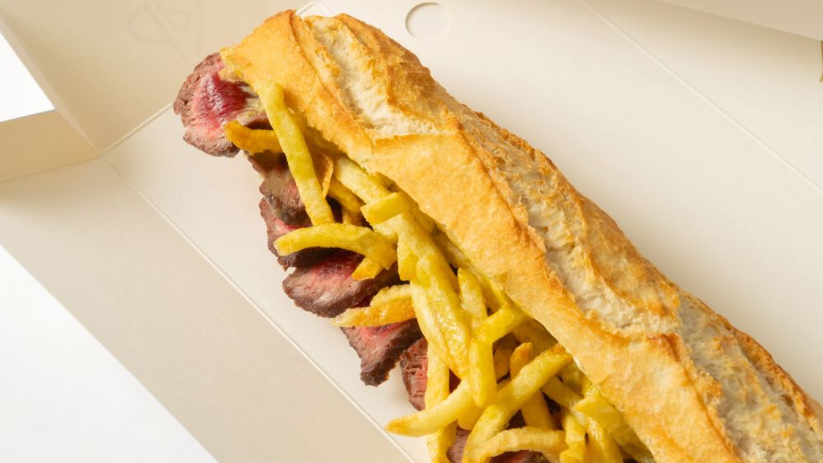 sandwiches bagguette cafe de paris madrid