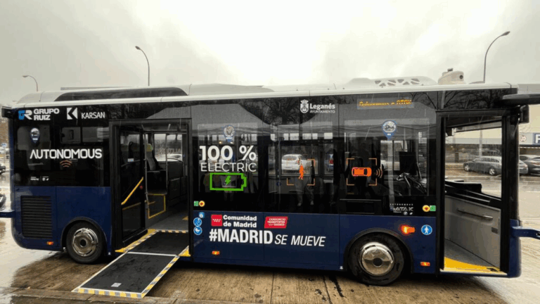Leganés autobús autónomo