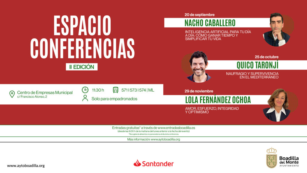 ciclo conferenicas boadilla
