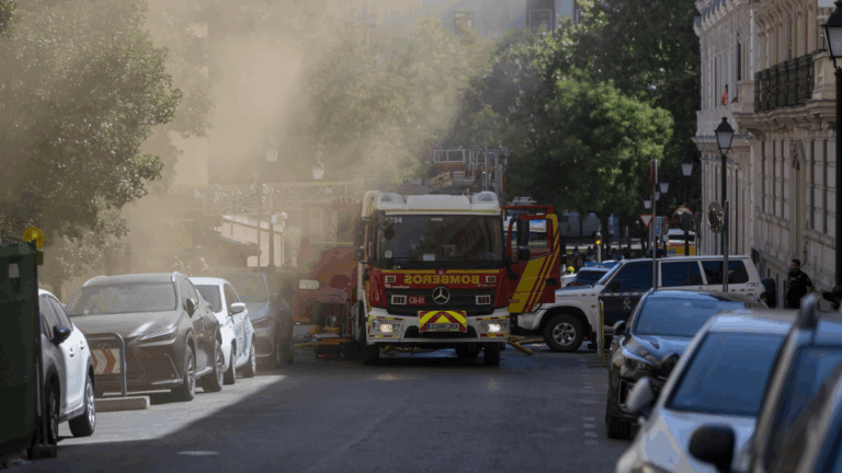 incendio restaurante colón madrid