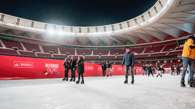 pistas de hielo madrid estadio metropolitano
