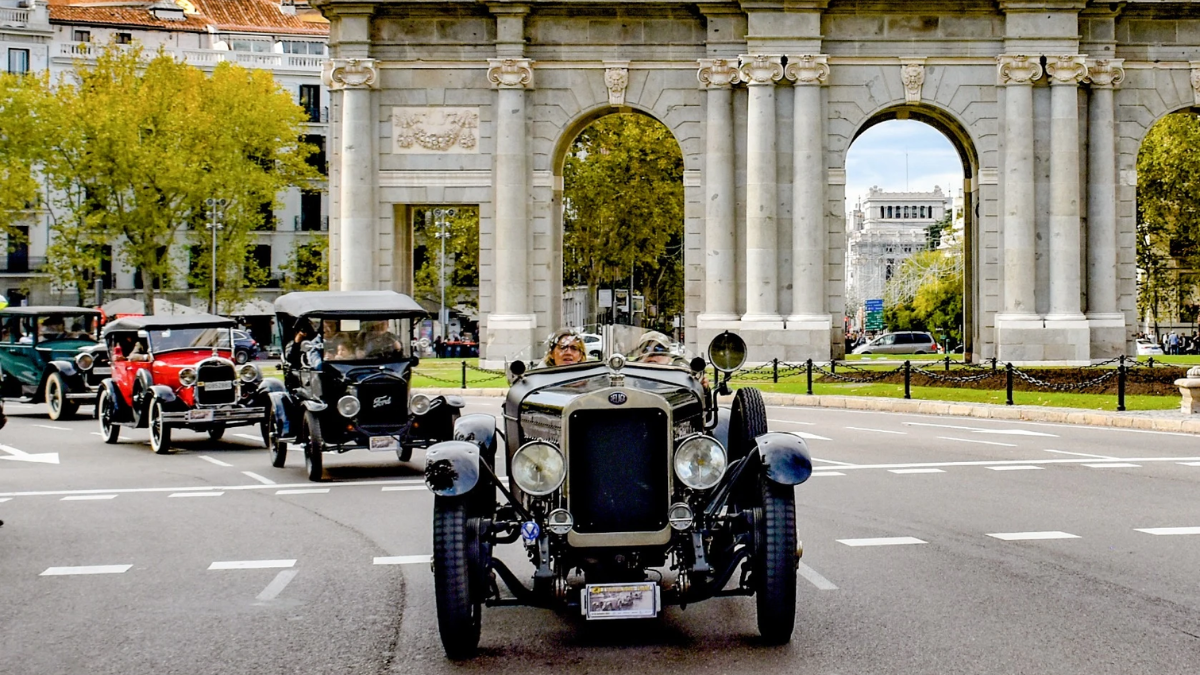 planes madrid coches antiguos veteran club