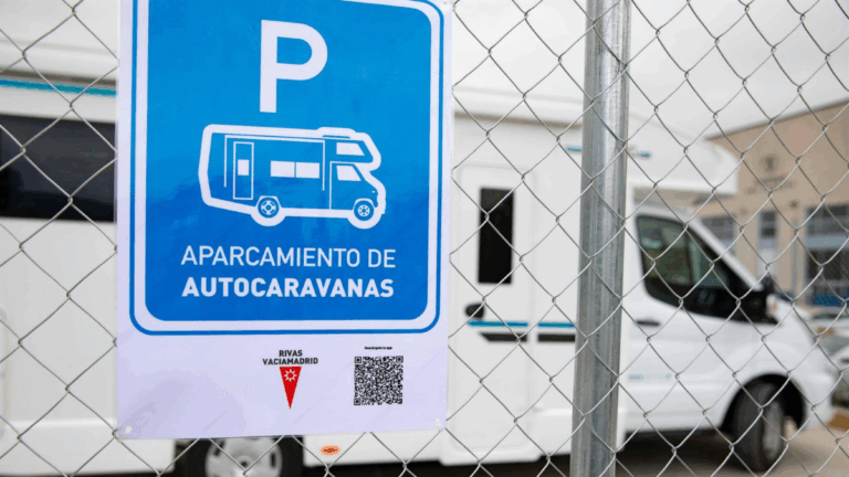 rivas estacionamiento autocaravanas