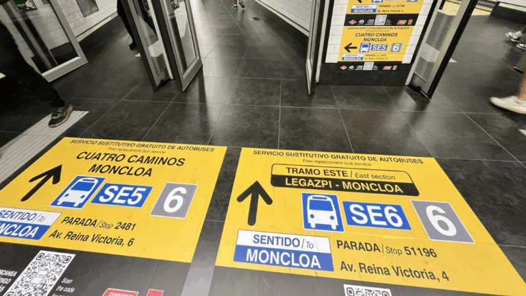 servicio autobuses gratuitos l6 moncloa ciudad universitaria