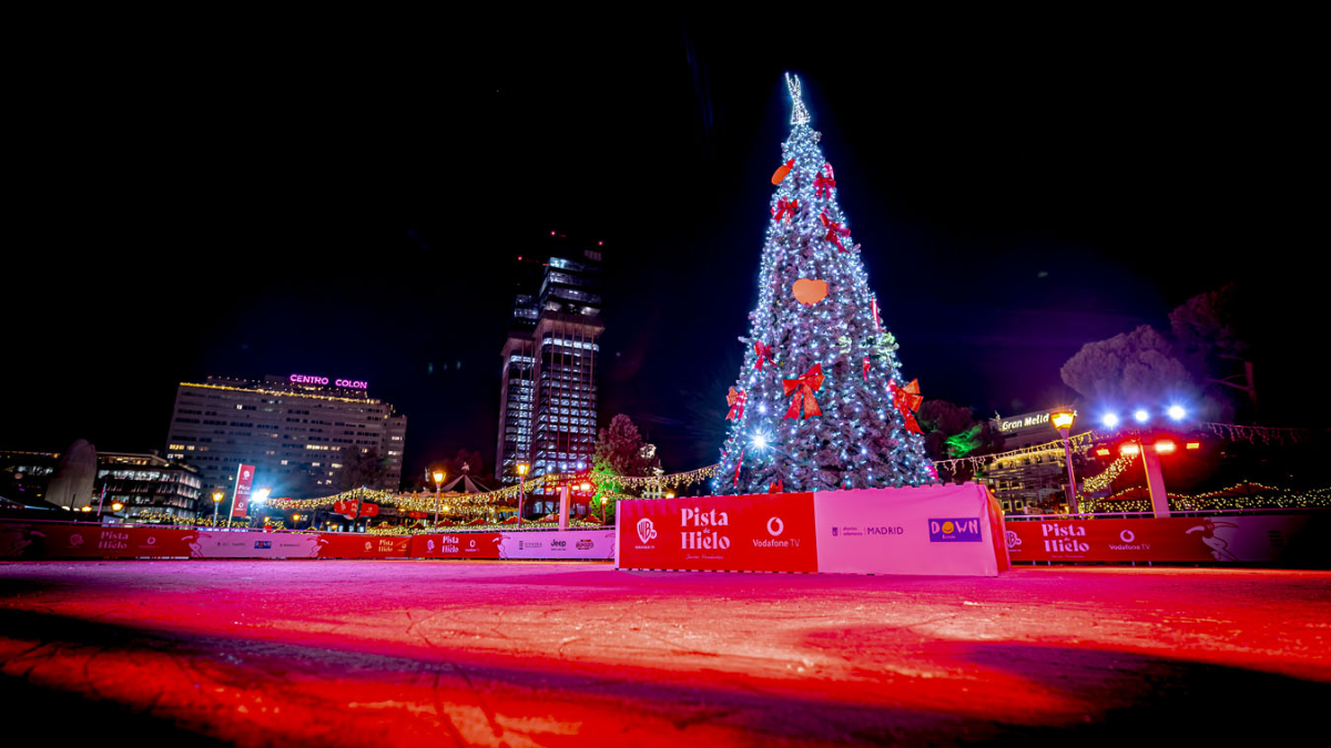 pista hielo plaza colon madrid