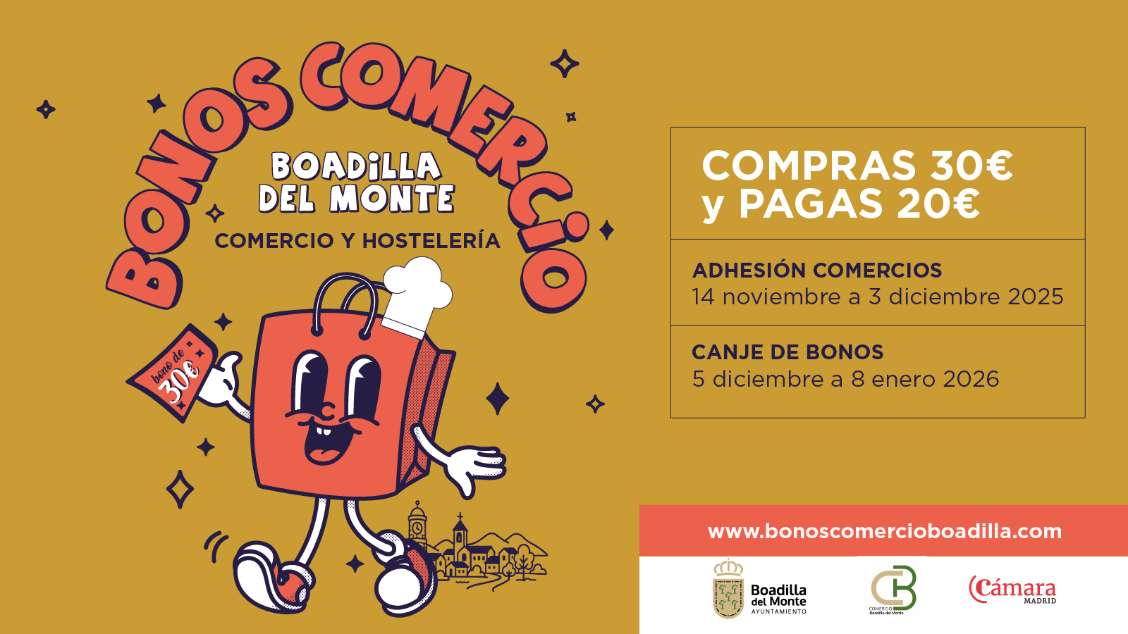 boadilla bonos comercio