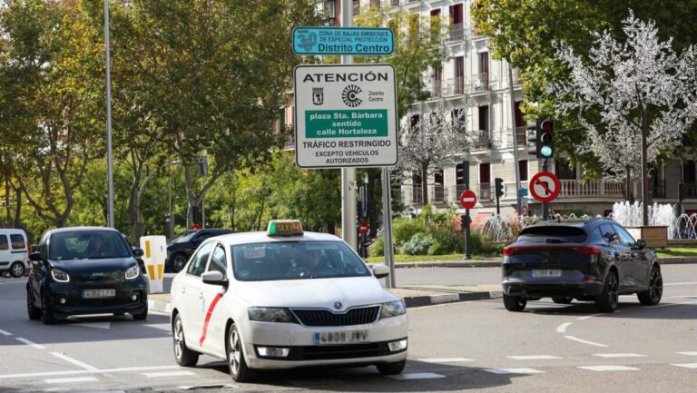 vehículos sin etiqueta Madrid