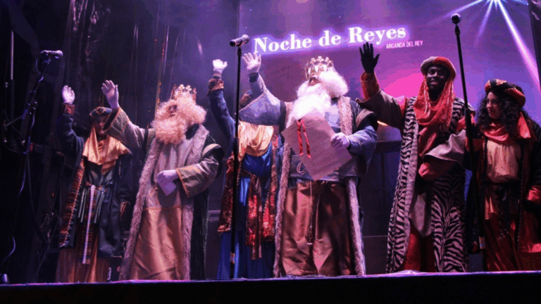 reyes magos tren arganda