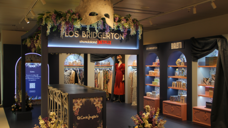 pop-up Los Bridgerton