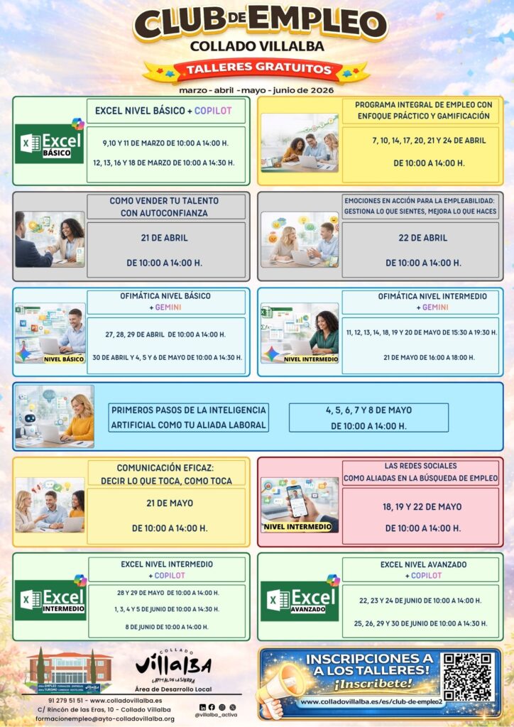 club empleo collado villalba
