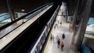 estaciones Metro rodajes