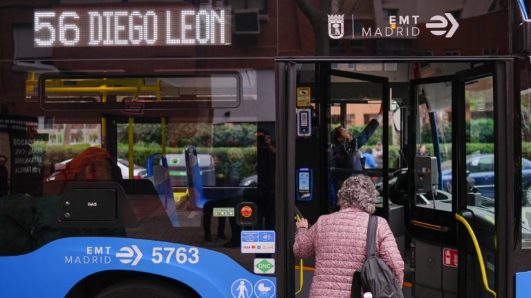 cambios líneas emt madrid 56
