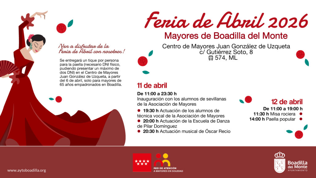 feria abril mayores boadilla