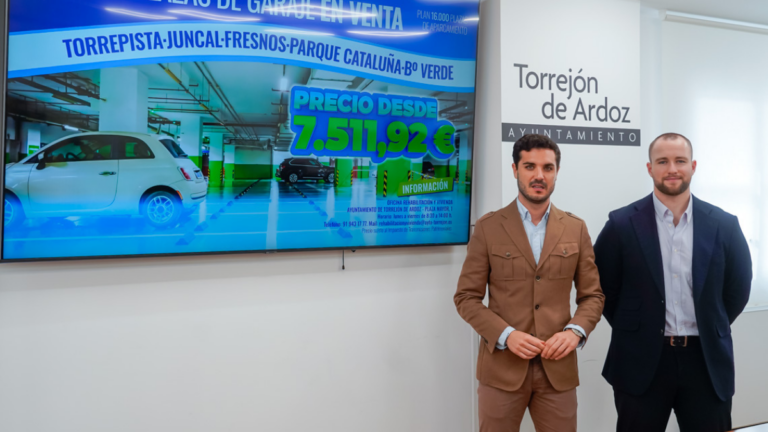 Torrejón plazas aparcamiento