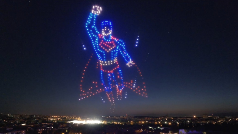 comunidad madrid espectaculo drones