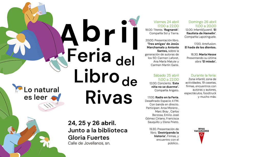 feria libro rivas programacion