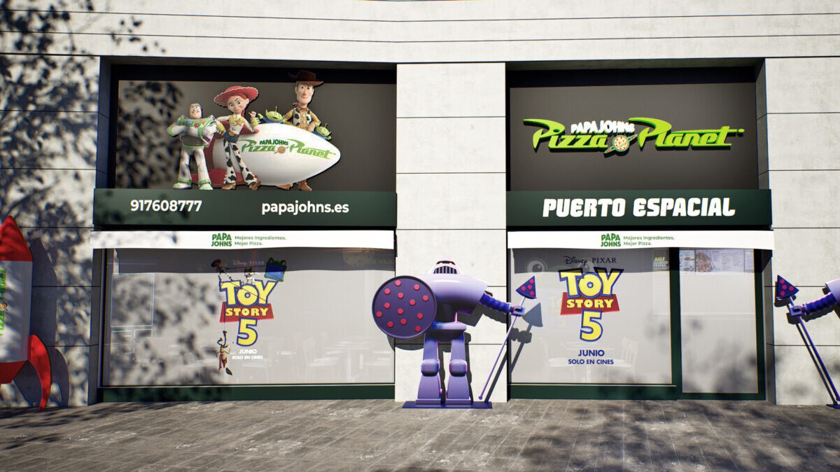 Papa Johns Toy Story