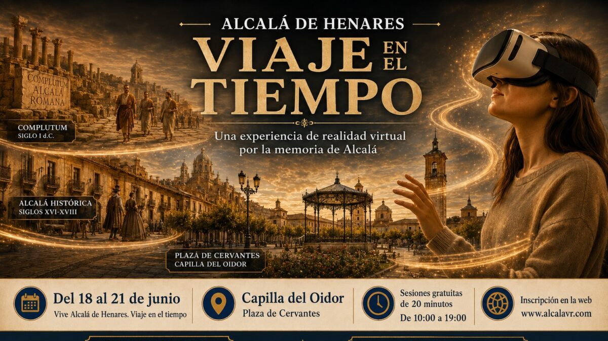 Experiencia inmersiva de realidad virtual en Alcalá: viaja a la Complutum romana
