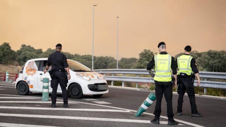 afectados carreteras incendios