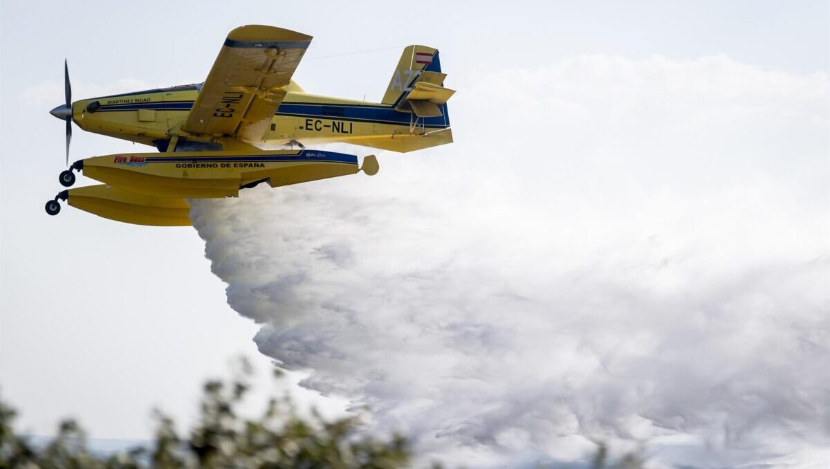 El incendio de Aldea del Fresno baja al nivel 0 tras quemar unas 300 hectáreas