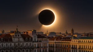 Madrid eclipse perseidas