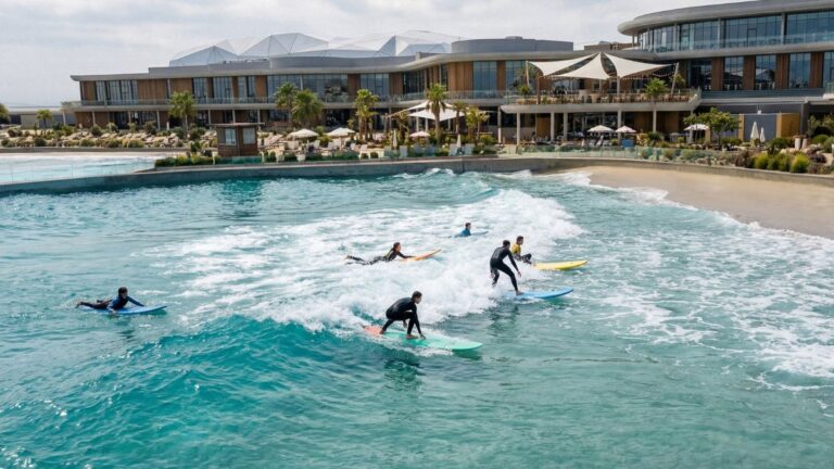 Madrid laguna surf artificial