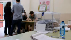 mesa electoral Madrid