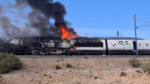 retrasos AVE incendio